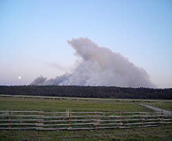 Antelope2 Unit #1 underburn.