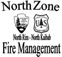 North Rim  Zone Fire Management logo