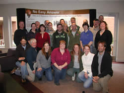 Participants and some of the cadre from Introduction to Incident Information.