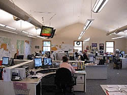 View of the Northeast Washington Interagency Communications Center.