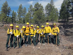 2010 Wildland Firefighting Academy Group.