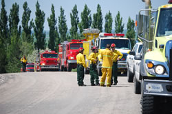 Multi-Agency Initial Attack crews and engines.