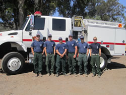 Santa Monica Mountains Engine 73 Crew.